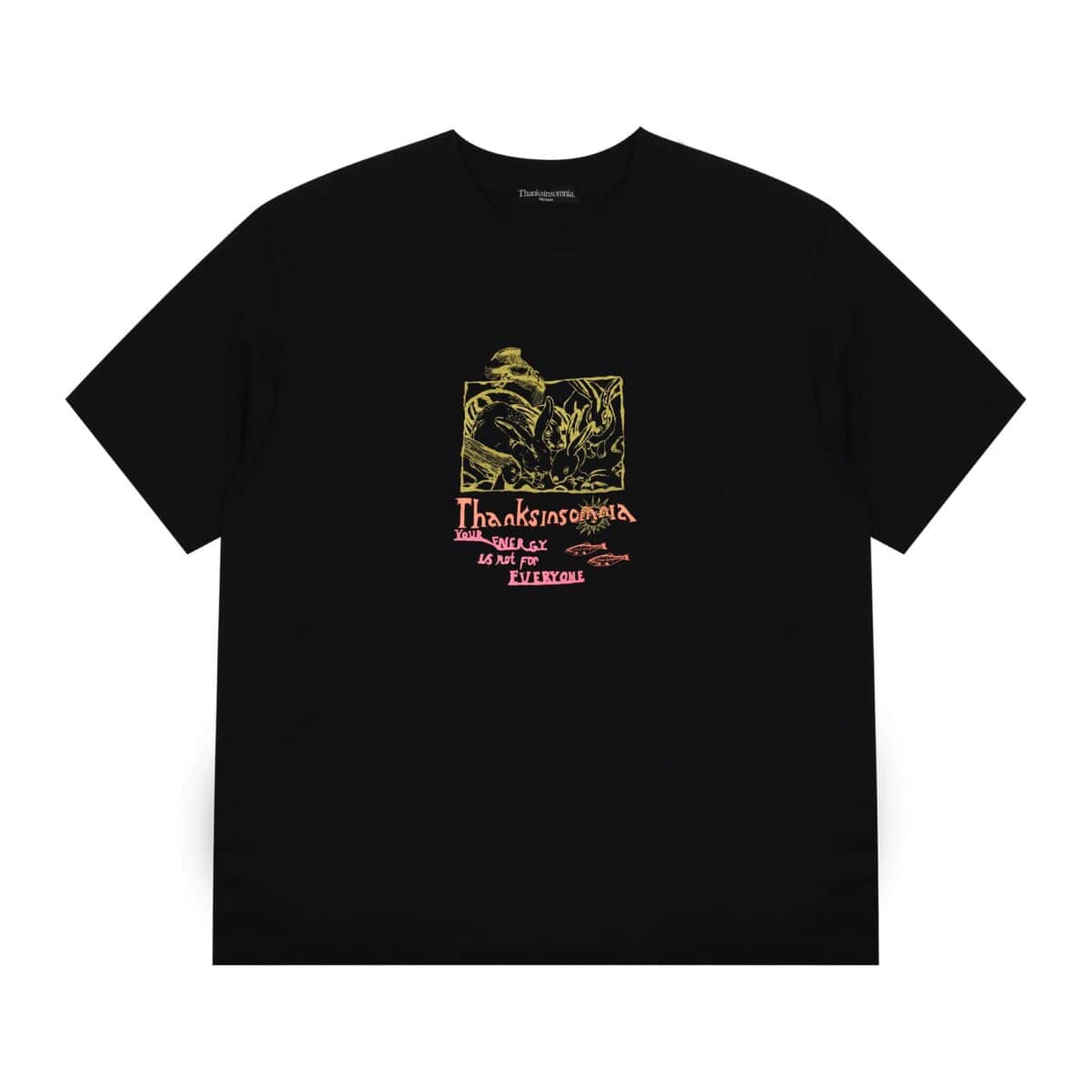 Tshirt Myka Black Thanksinsomnia