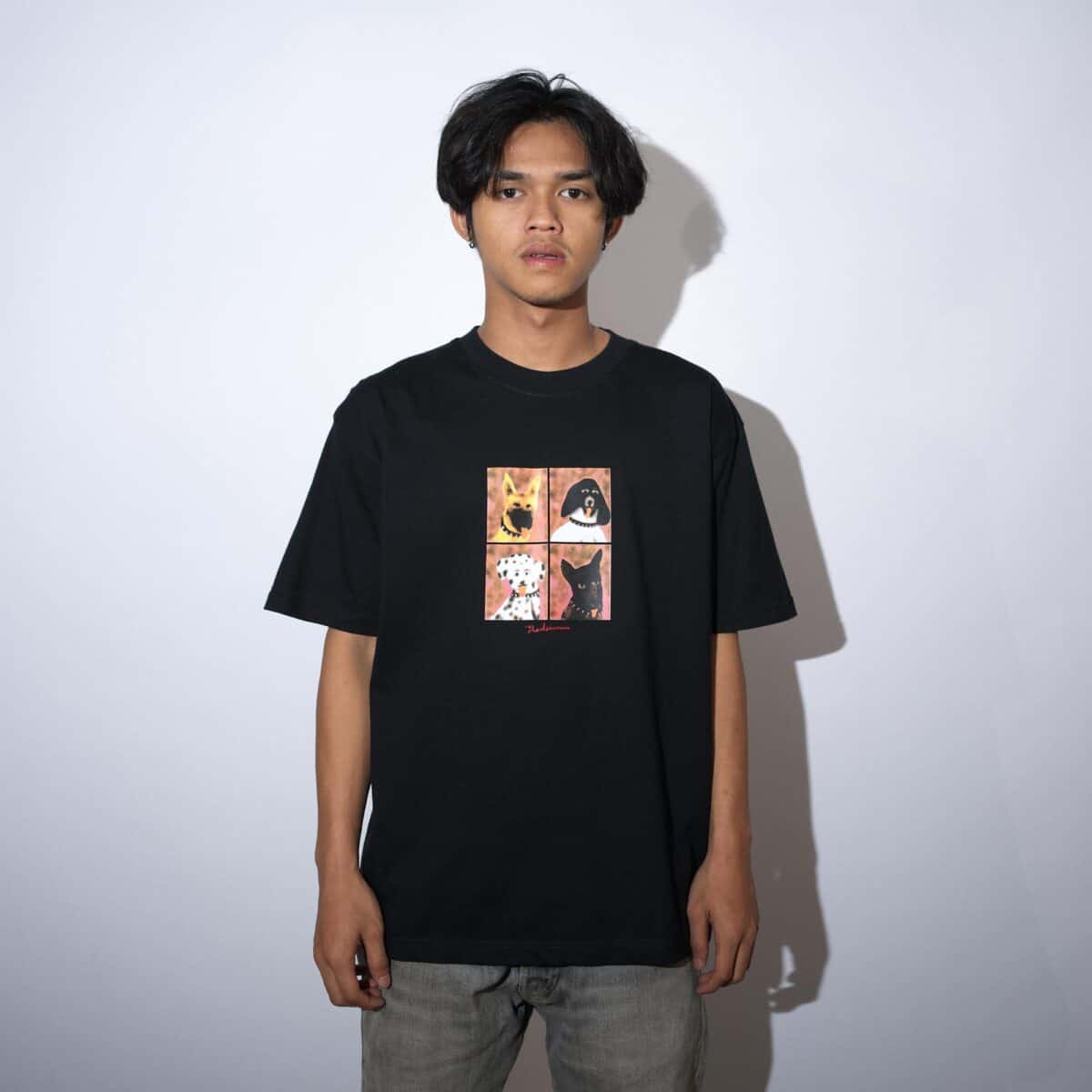 Tshirt Irelina Black Thanksinsomnia - Gambar 4
