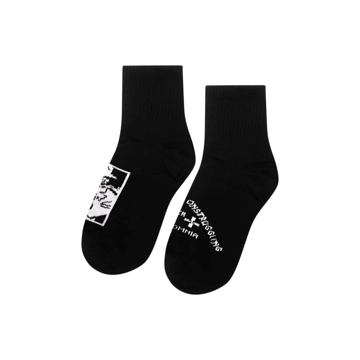 Socks Gracy Black  - Low Cut Thanksinsomnia