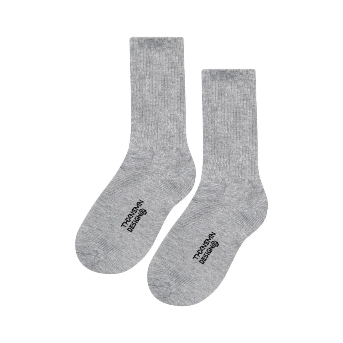 Socks Neora Light Grey Dark Grey White - 3 Pairs Thanksinsomnia - Gambar 2