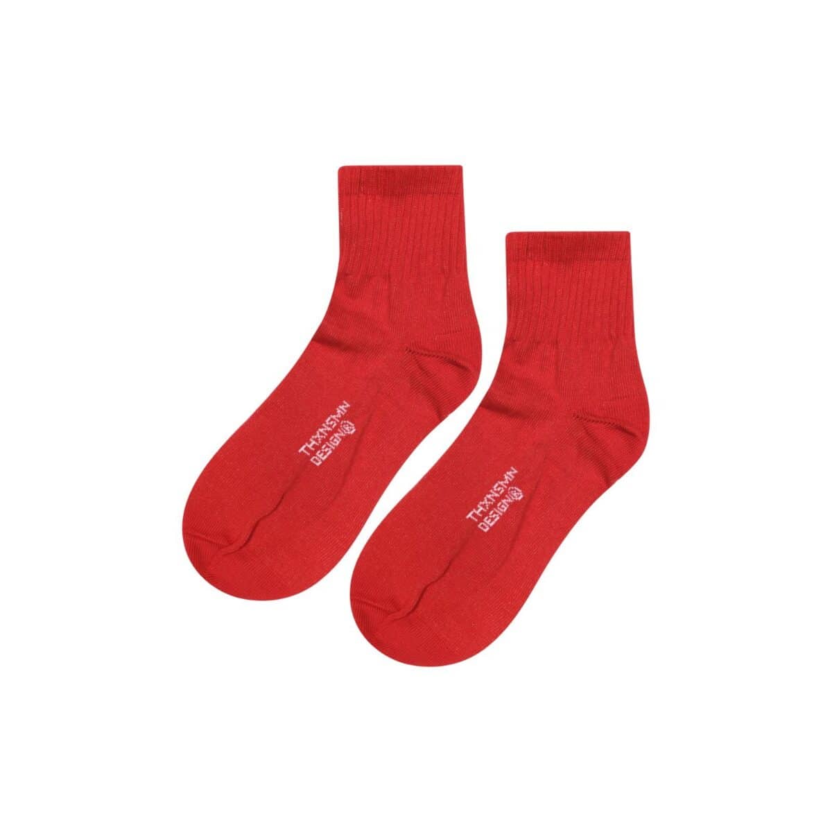 Low Cut Socks Neora White Blue Red - 3 Pairs Thanksinsomnia - Gambar 2