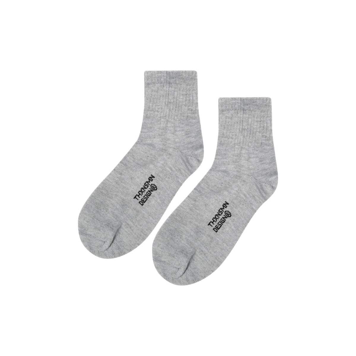 Low Cut Socks Neora Light Grey Dark Grey White - 3 Pairs Thanksinsomnia - Gambar 3