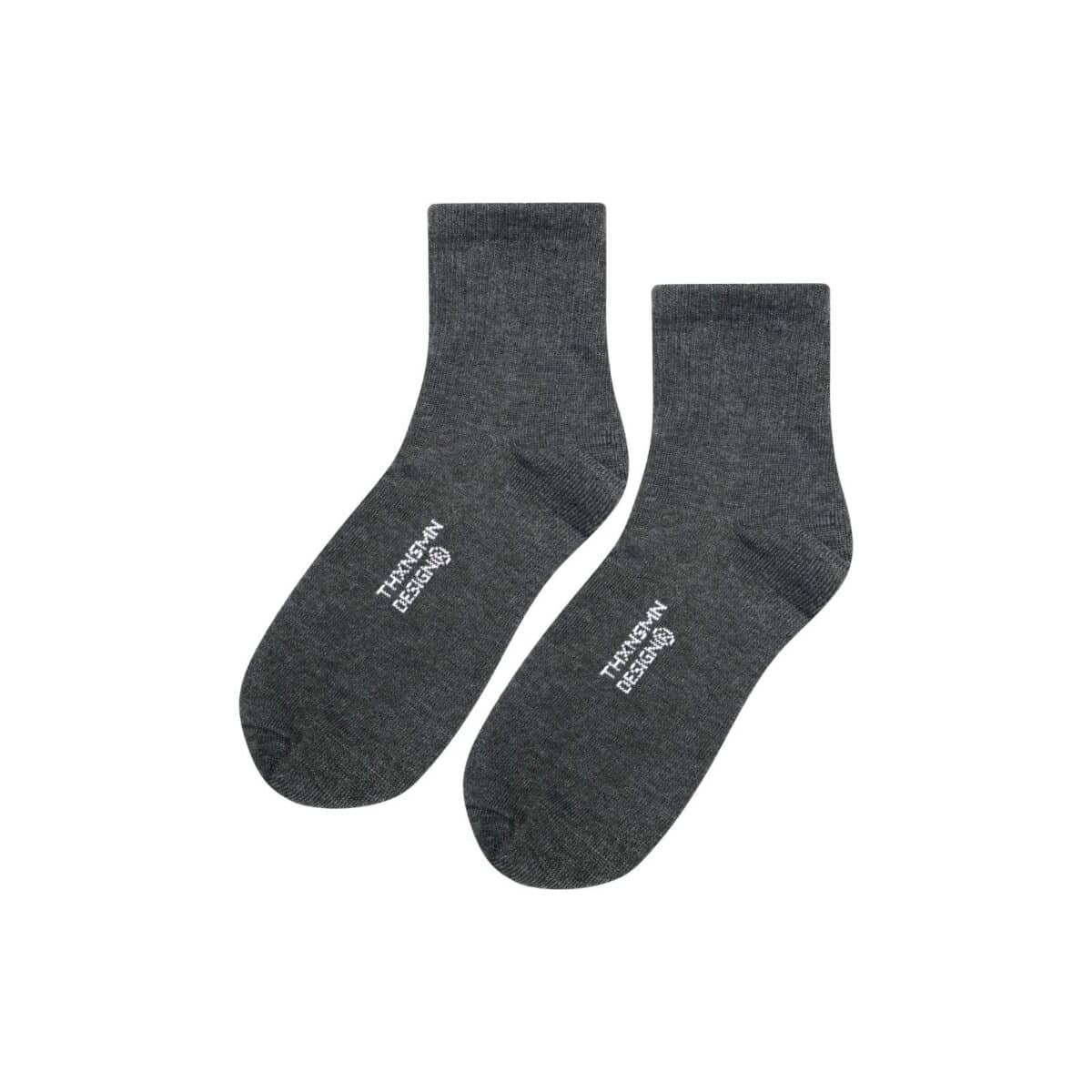 Low Cut Socks Neora Light Grey Dark Grey White - 3 Pairs Thanksinsomnia - Gambar 4