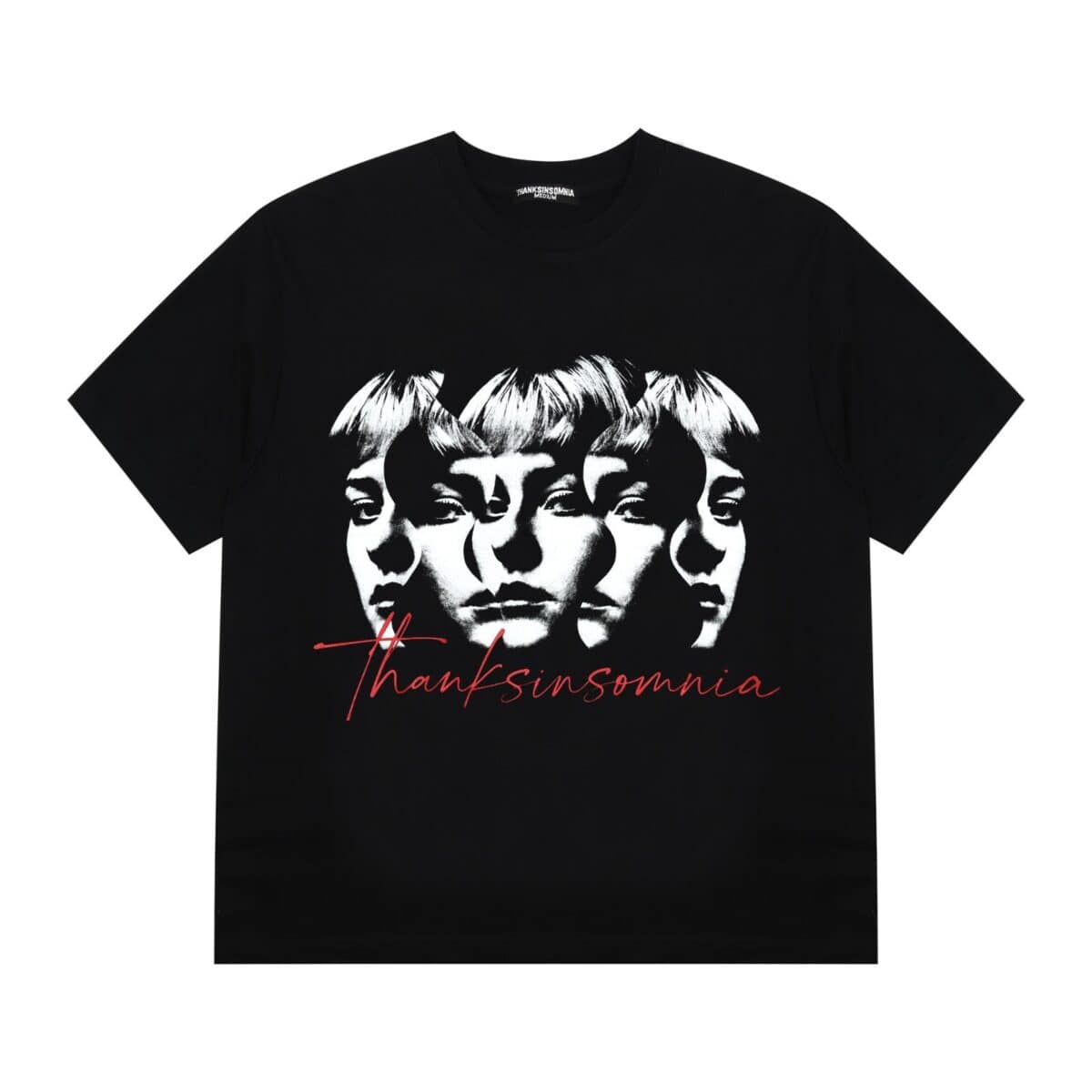 T-shirt Davne Black Thanksinsomnia