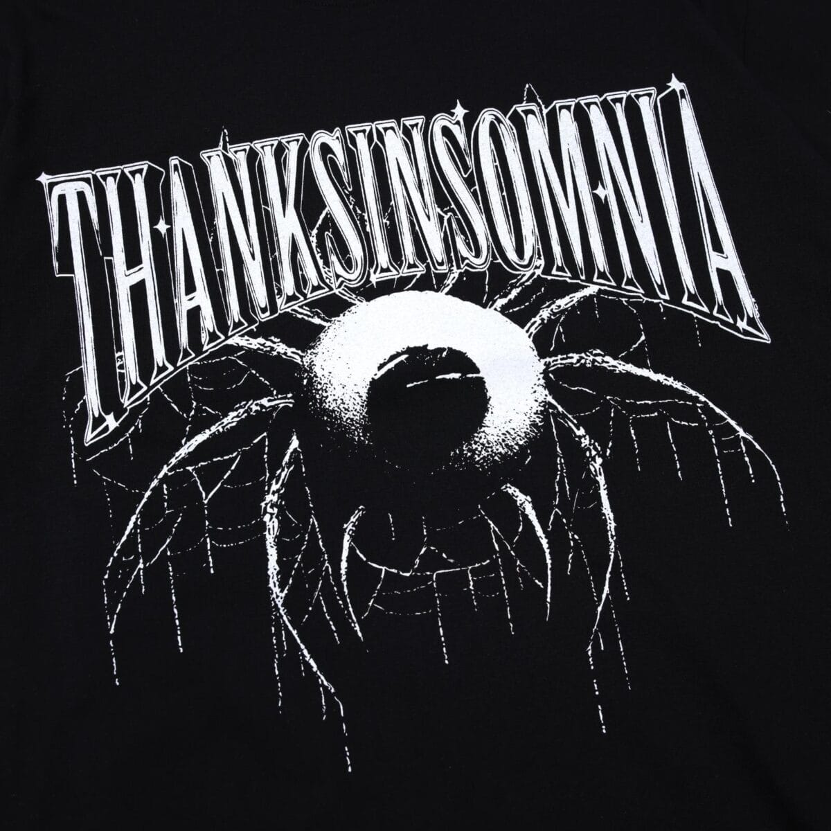 T-shirt Carola Black Thanksinsomnia - Gambar 3