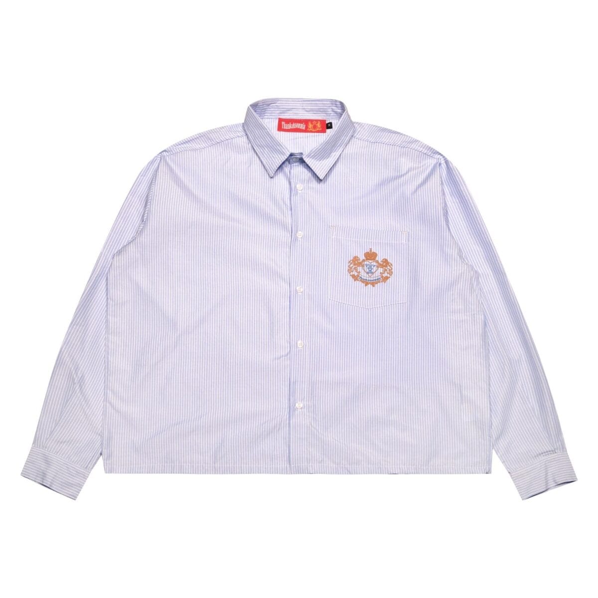 04 - Long Shirt Theona Striped Blue Thanksinsomnia