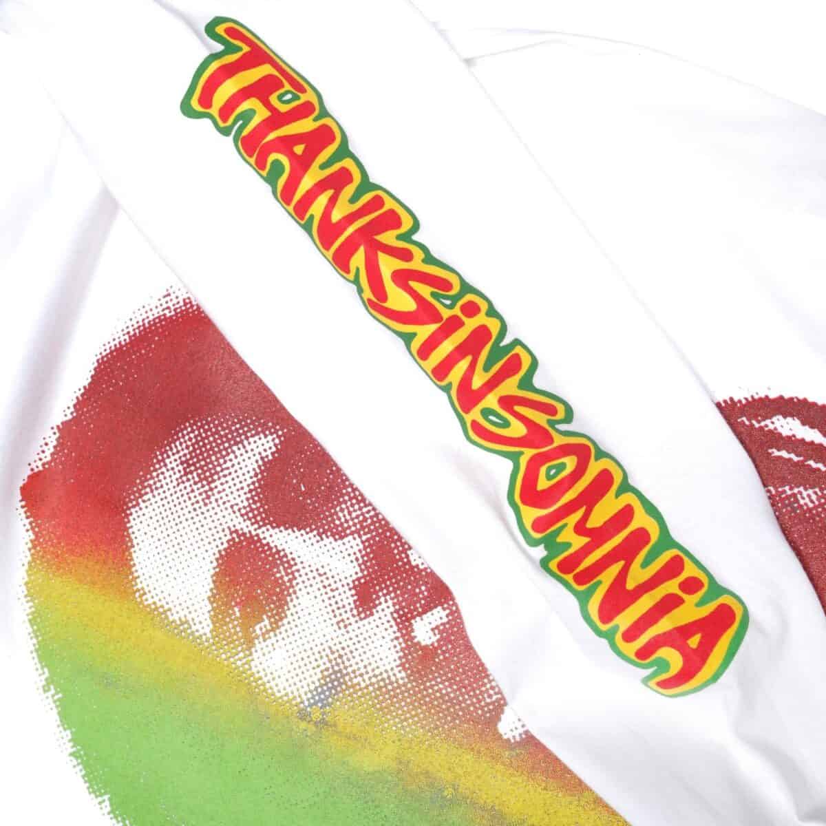 Long Sleeve Tevia White Thanksinsomnia - Gambar 3