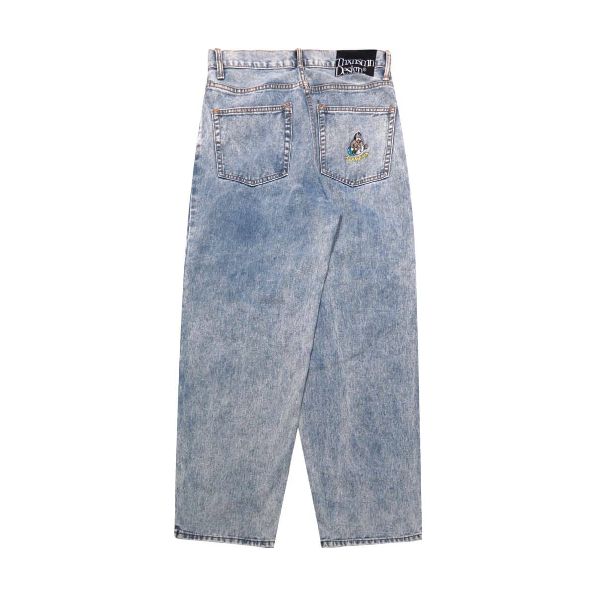 Denim Pants Ginna Belly Blue Thanksinsomnia - Gambar 2