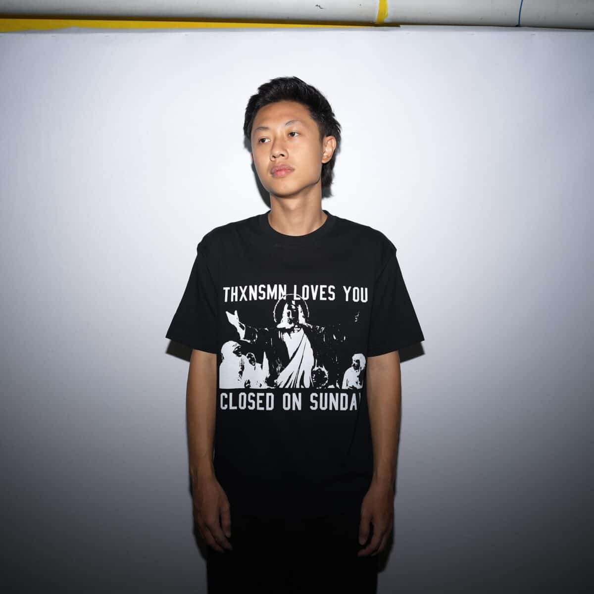 Tshirt Historia Black Thanksinsomnia - Gambar 4