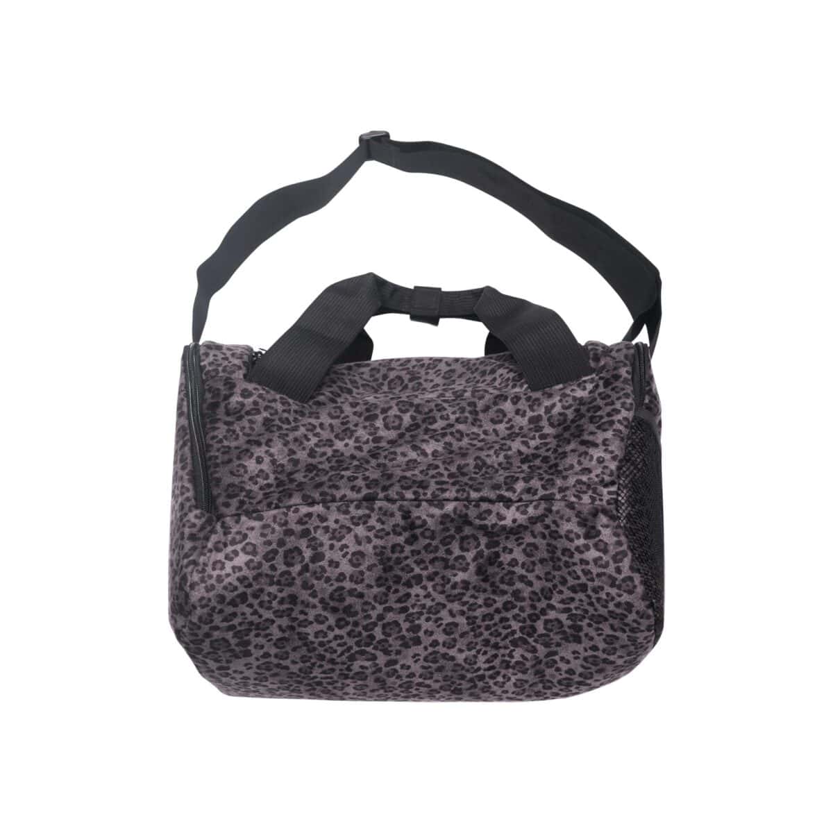 Duffel Bag Kayla Leopard Dark Grey - Medium Thanksinsomnia - Gambar 2