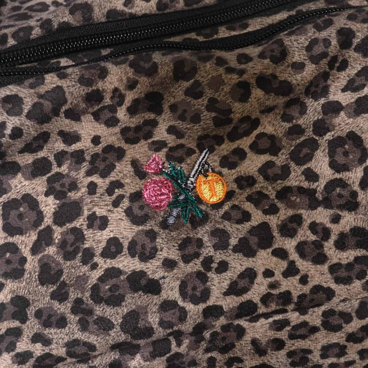Duffel Bag Kayla Leopard Brown - Medium Thanksinsomnia - Gambar 3