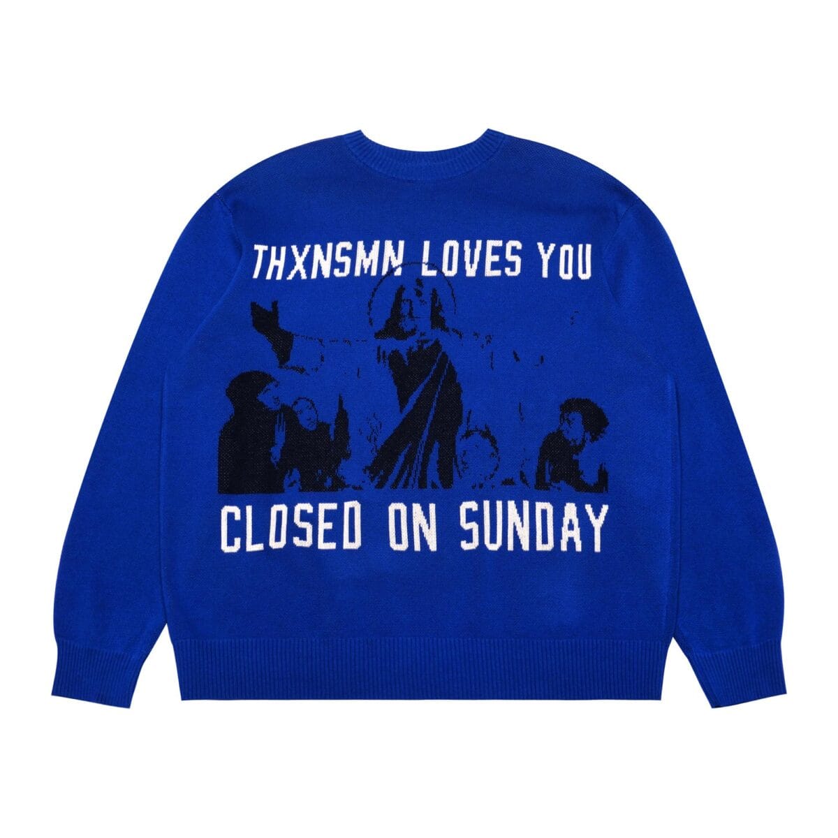 Sweater Historia Blue Thanksinsomnia