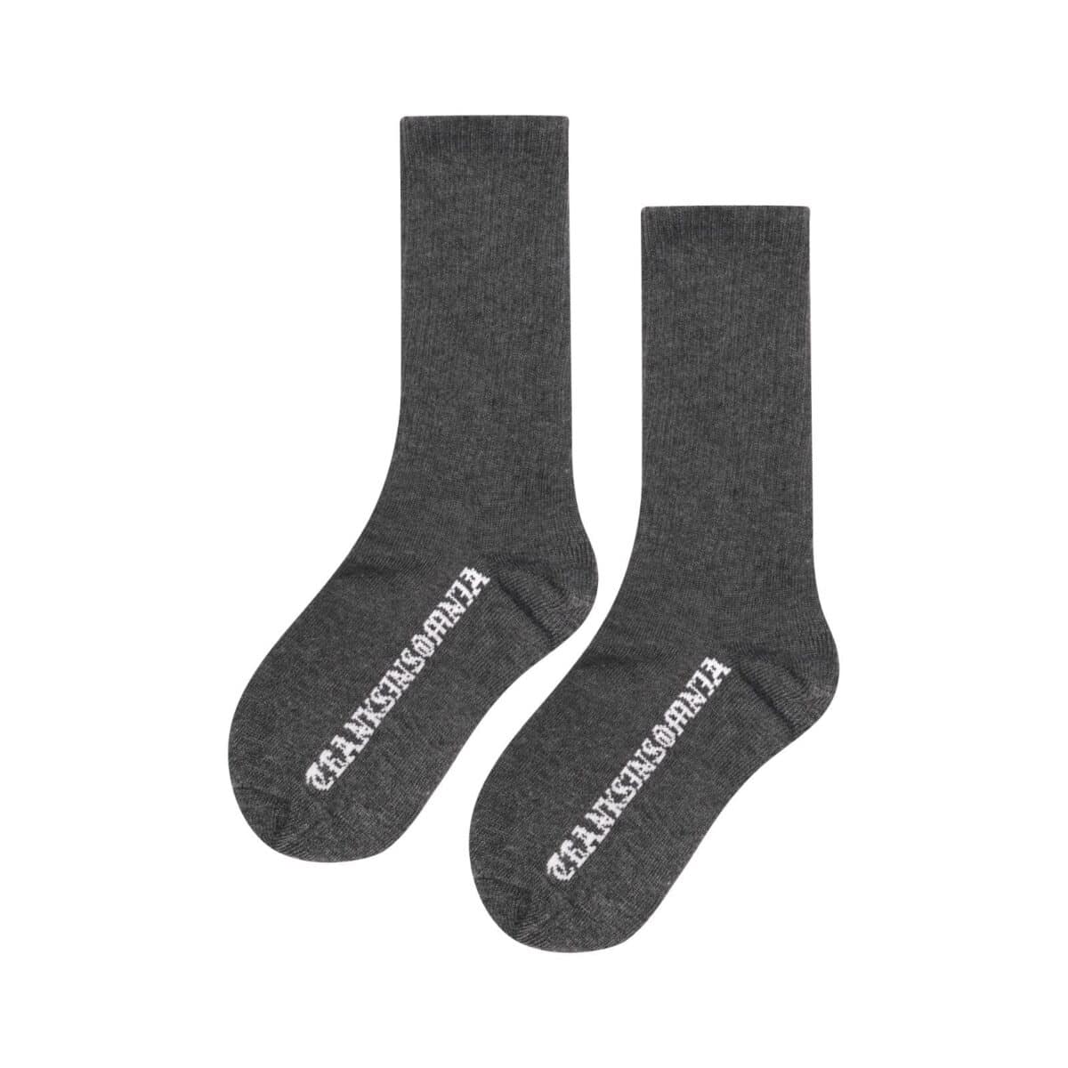 Socks Vesper Dark Grey Thanksinsomnia