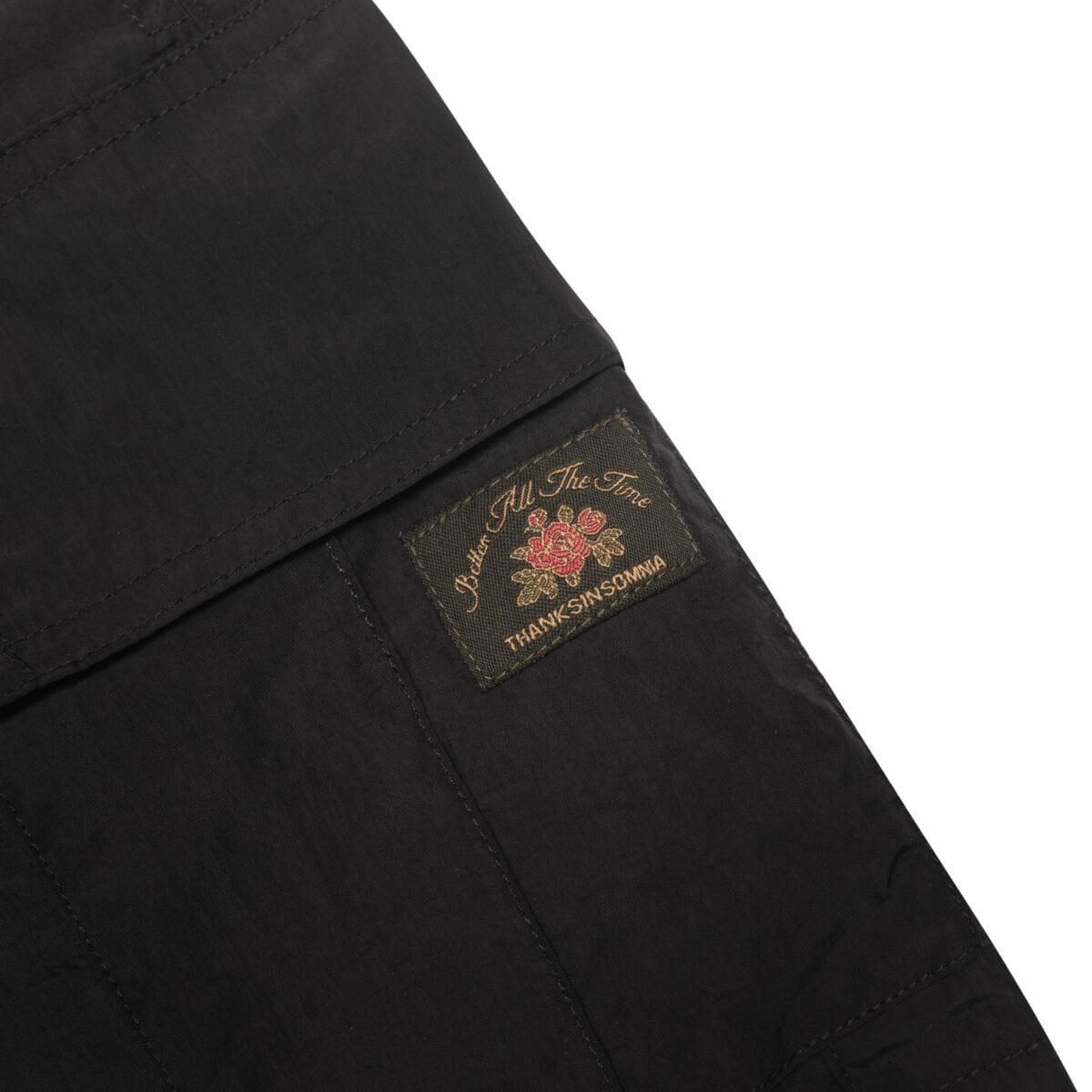 Short Cargo Rolena Black Thanksinsomnia - Gambar 2