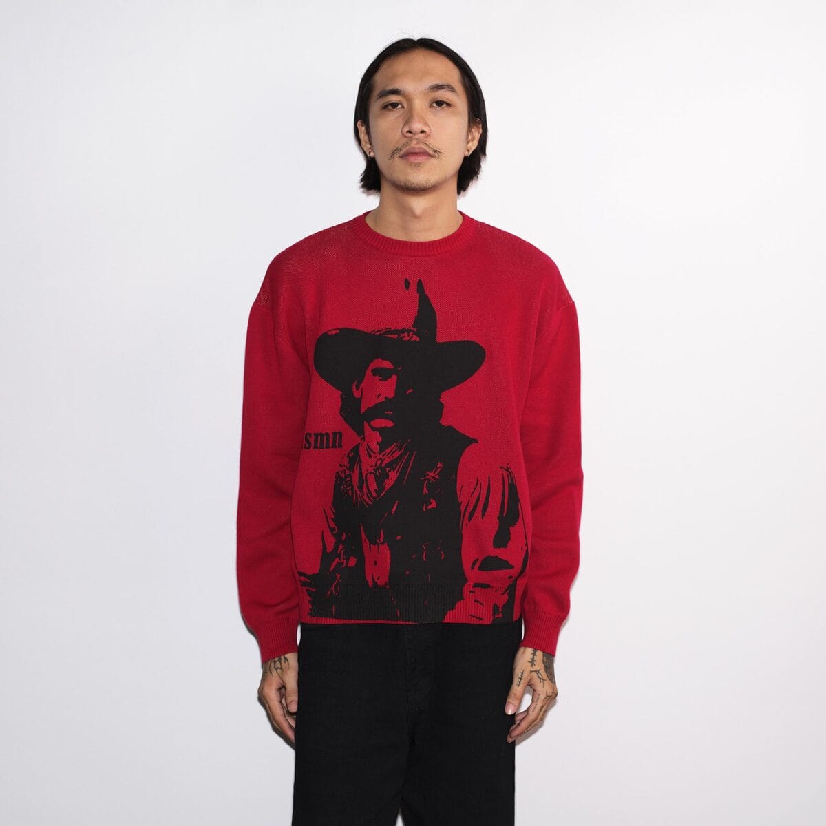 Sweater Jane Red Thanksinsomnia - Gambar 4