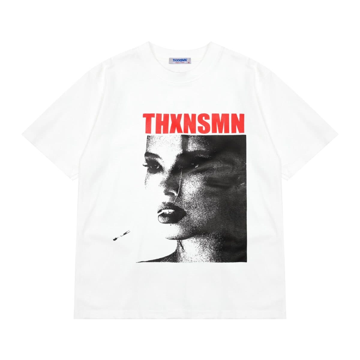 Tshirt Olivarae White - 100% Japan Cotton Aloe 200 Gsm Thanksinsomnia