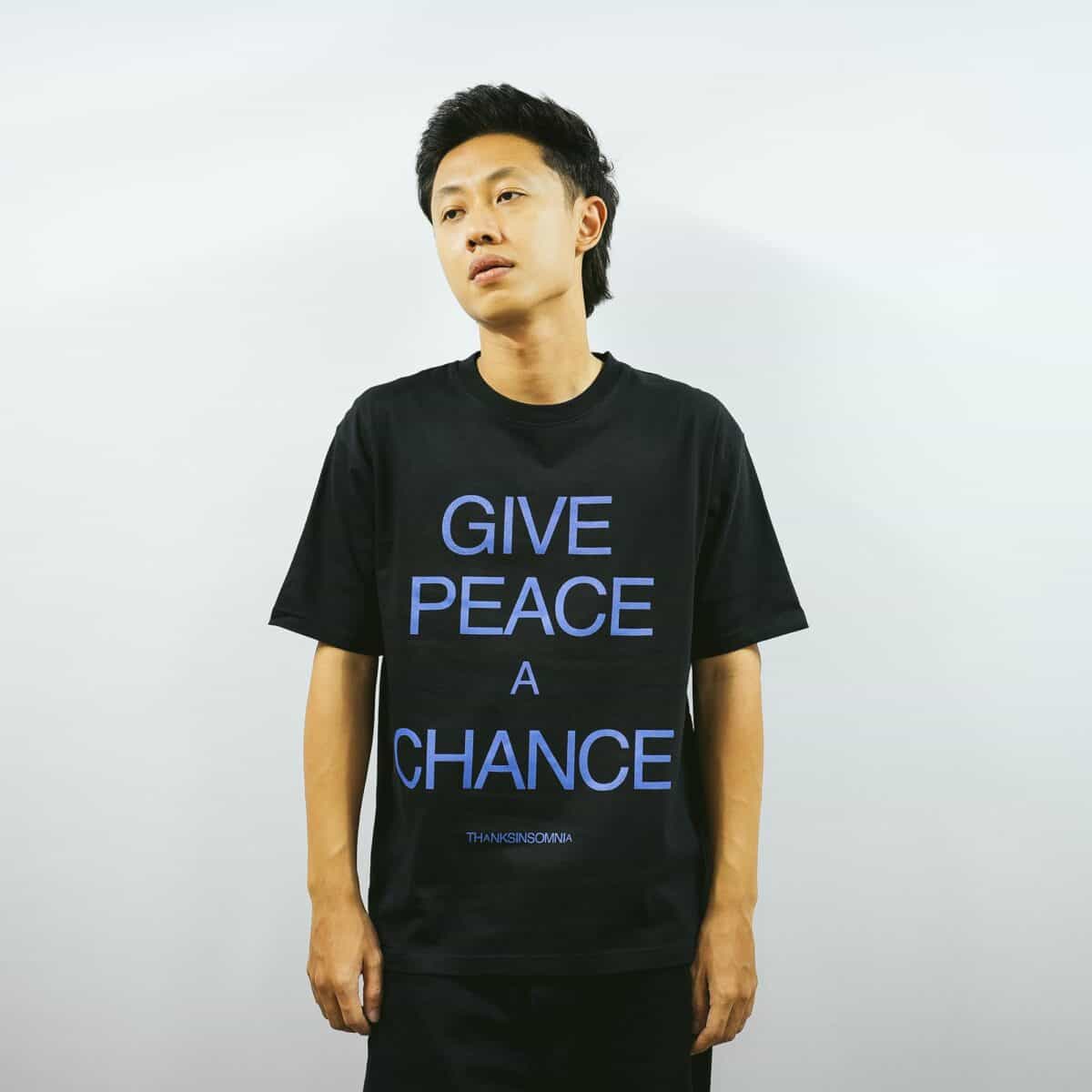 Tshirt Typo Kaory Black - 100% Japan Cotton Aloe 200 Gsm Thanksinsomnia - Gambar 4