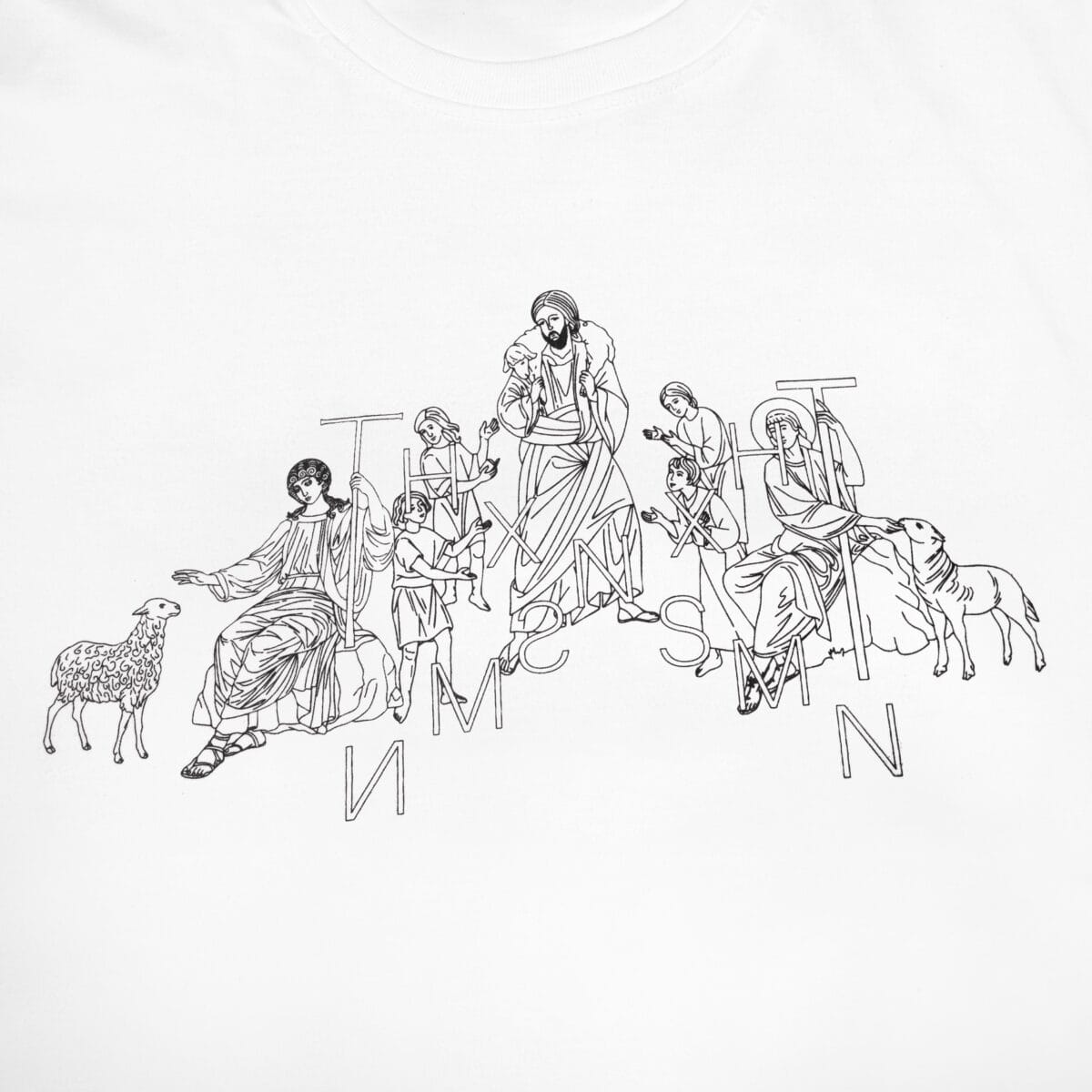 Tshirt Helvira White - T-shirt Heavy Cotton 16s Thanksinsomnia - Gambar 2
