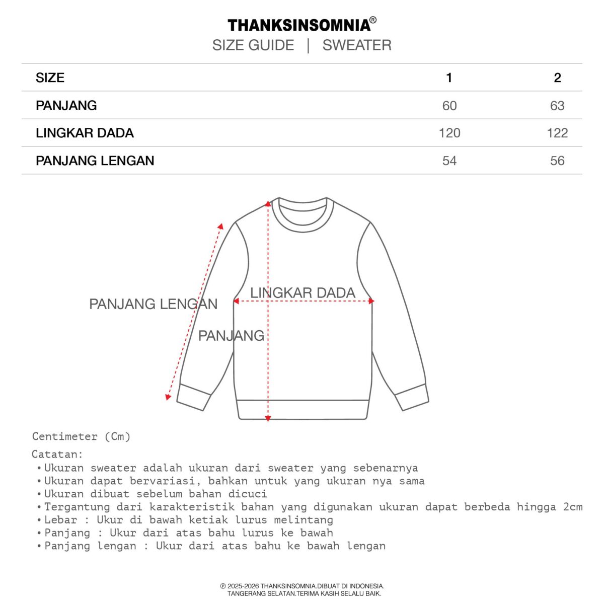 Sweater Olderosa Pink - BERTJORAK X THANKSINSOMNIA - Gambar 4