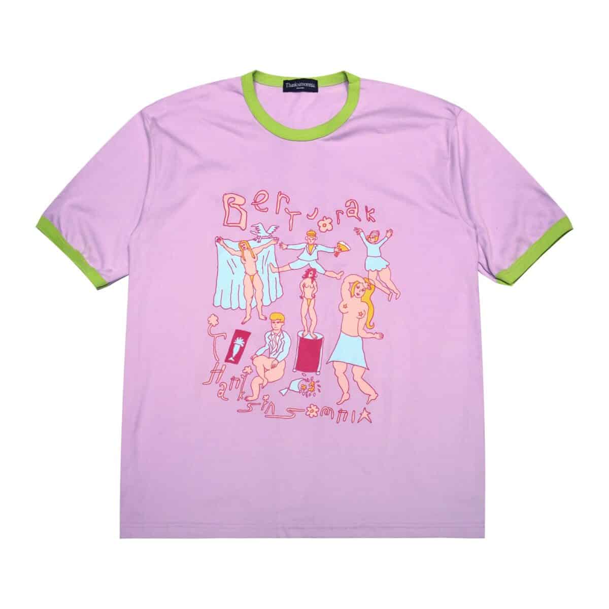 Tshirt Malevi Purple | BERTJORAK X THANKSINSOMNIA