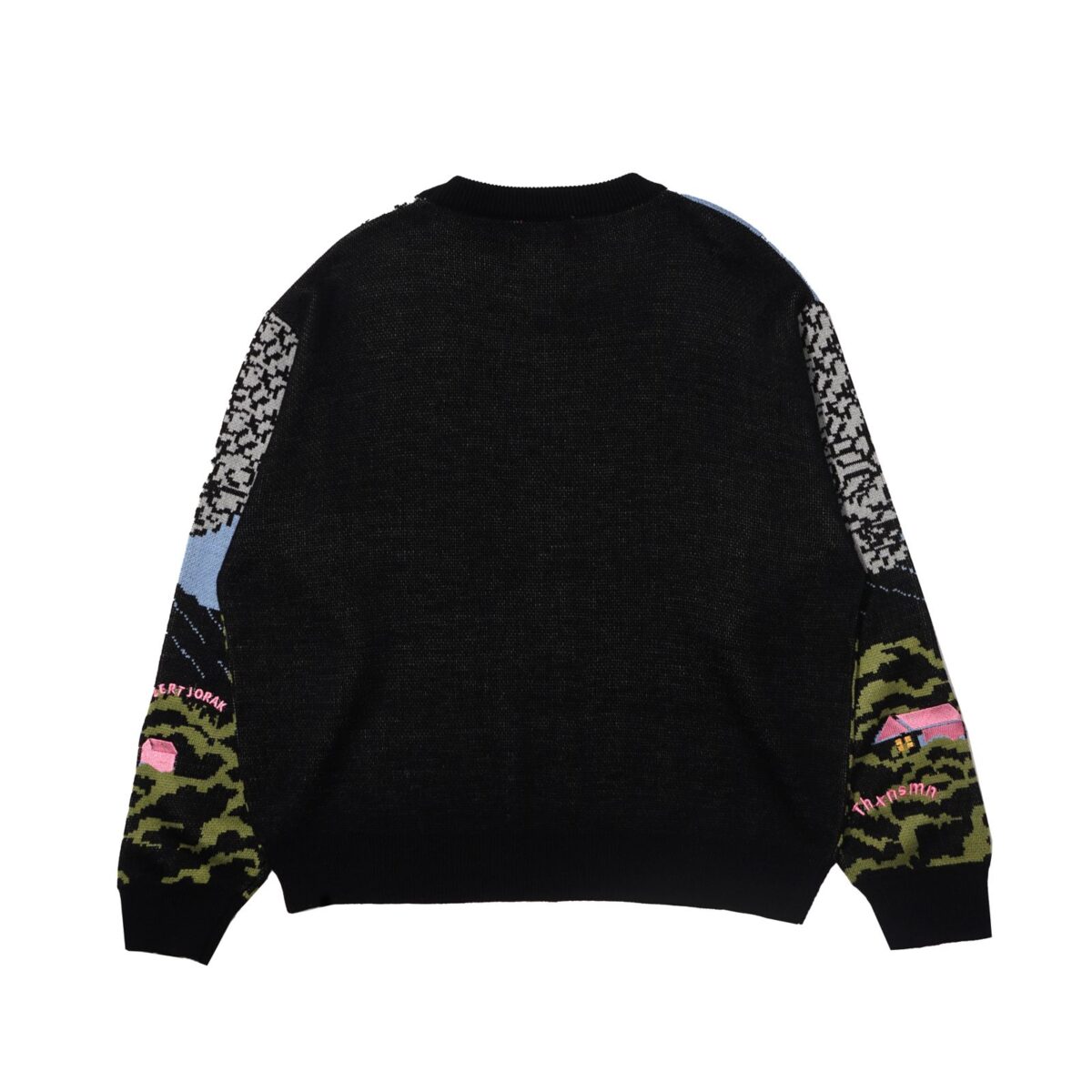 Sweater Lussiana Black - BERTJORAK X THANKSINSOMNIA - Gambar 2