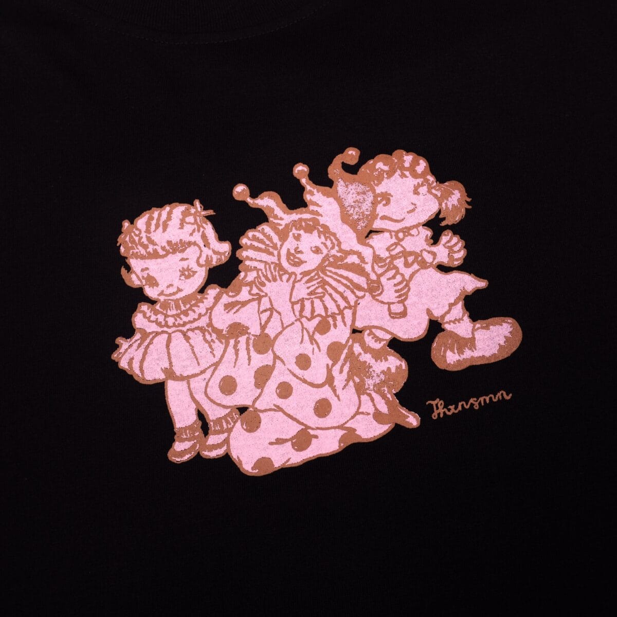 Tshirt Oksana Black - T-shirt Heavy Cotton 16s Thanksinsomnia - Gambar 2