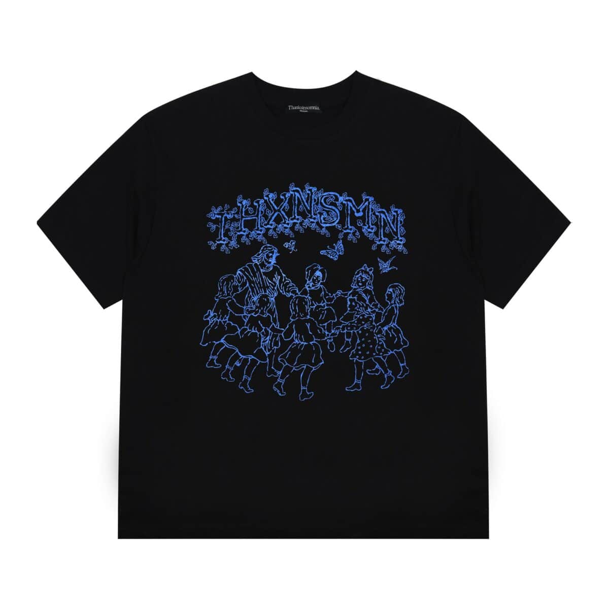 Tshirt Nyra Black - T-shirt Heavy Cotton 16s Thanksinsomnia