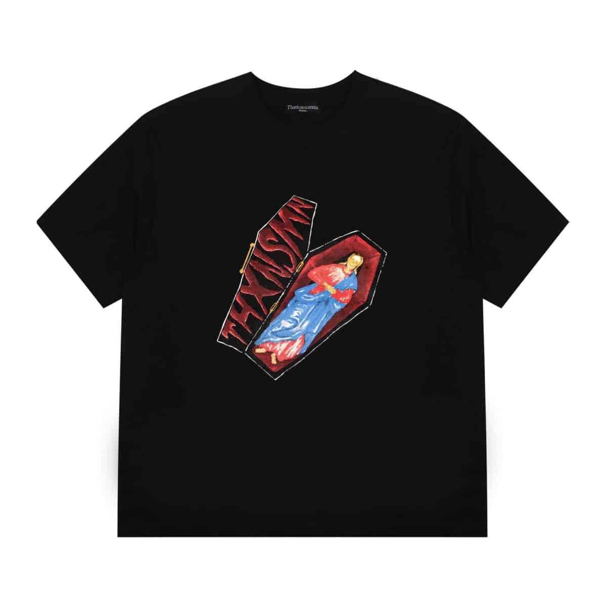 Tshirt Maria Black - T-shirt Heavy Cotton 16s Thanksinsomnia
