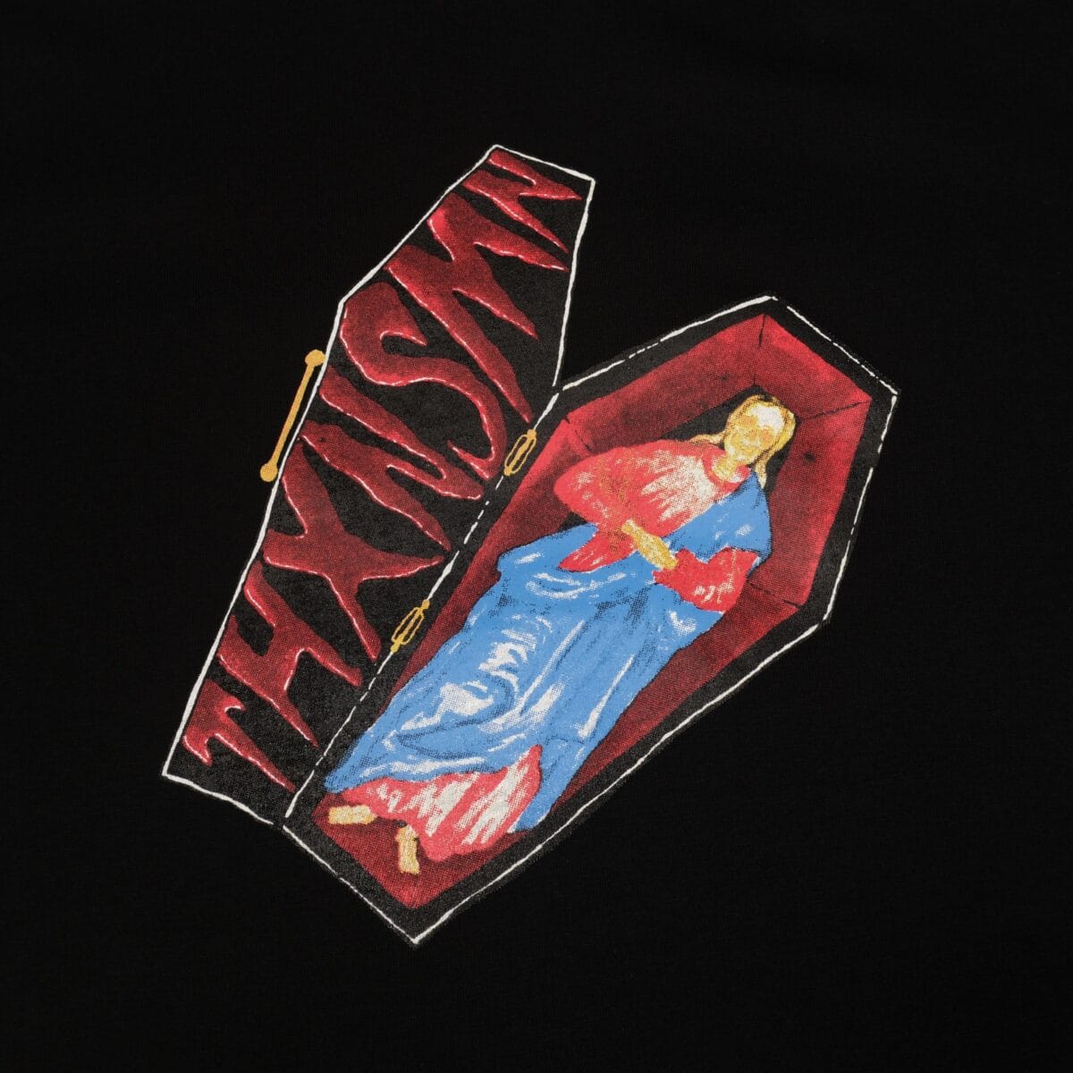 Tshirt Maria Black - T-shirt Heavy Cotton 16s Thanksinsomnia - Gambar 2