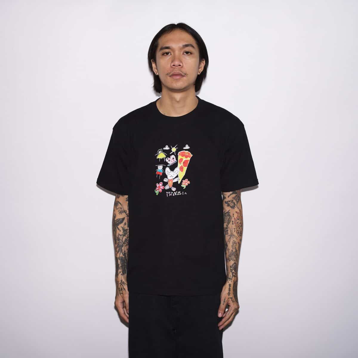 Tshirt Onira Black - T-shirt Heavy Cotton 16s Thanksinsomnia - Gambar 4
