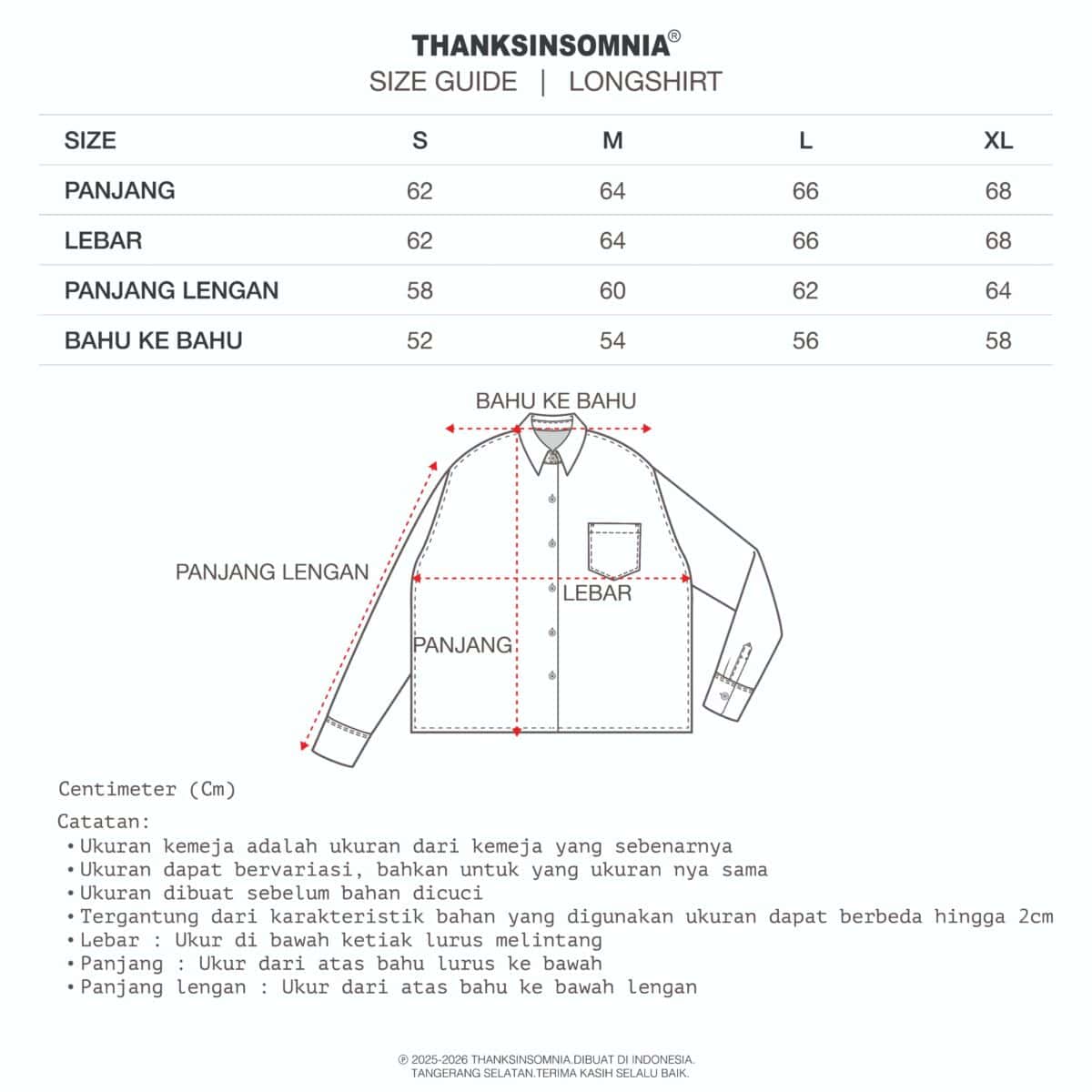 03 - Long Shirt Millaine Black Thanksinsomnia - Gambar 3