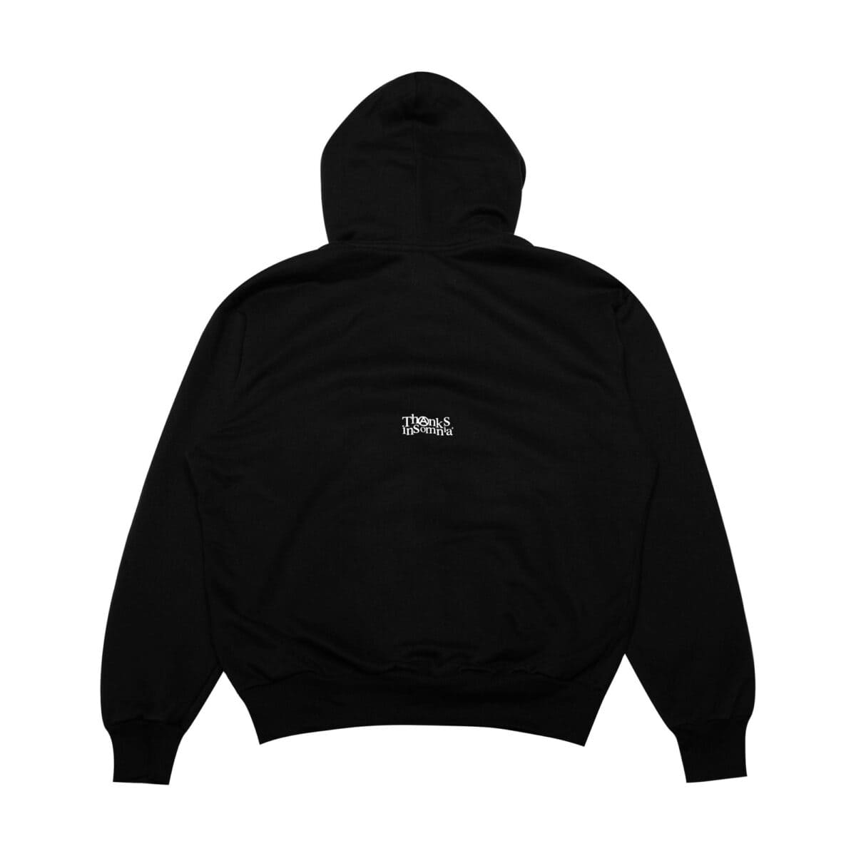 Hoodie Elesta Black Thanksinsomnia - Gambar 2