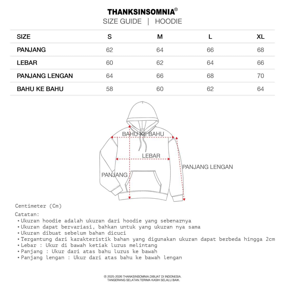 Hoodie Kayla Black Thanksinsomnia - Gambar 5