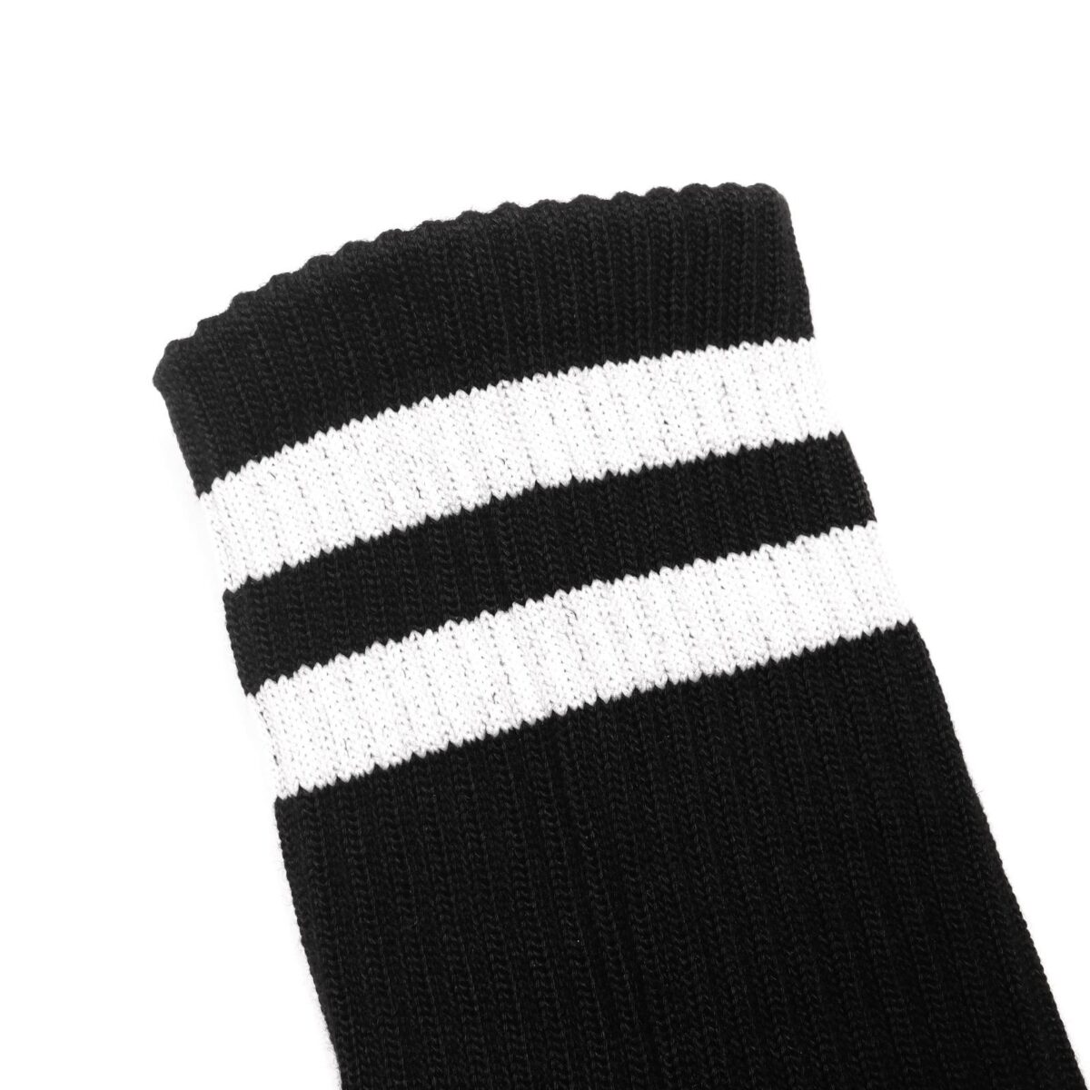 Socks Ruika Black Striped White Thanksinsomnia - Gambar 3