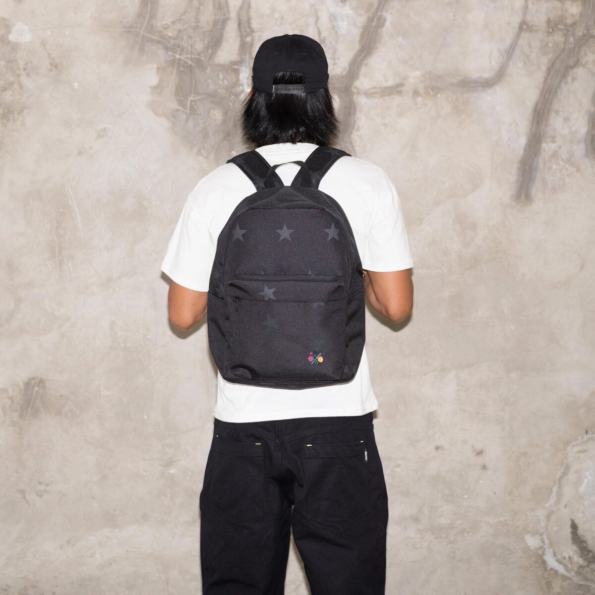 Backpack Kayla Black Star Thanksinsomnia - Gambar 6