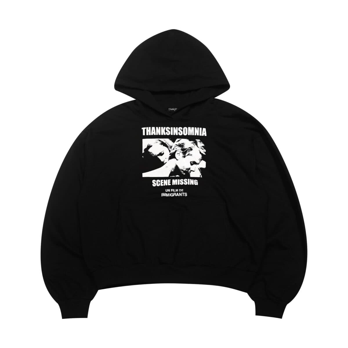 Hoodie Norene Black Thanksinsomnia