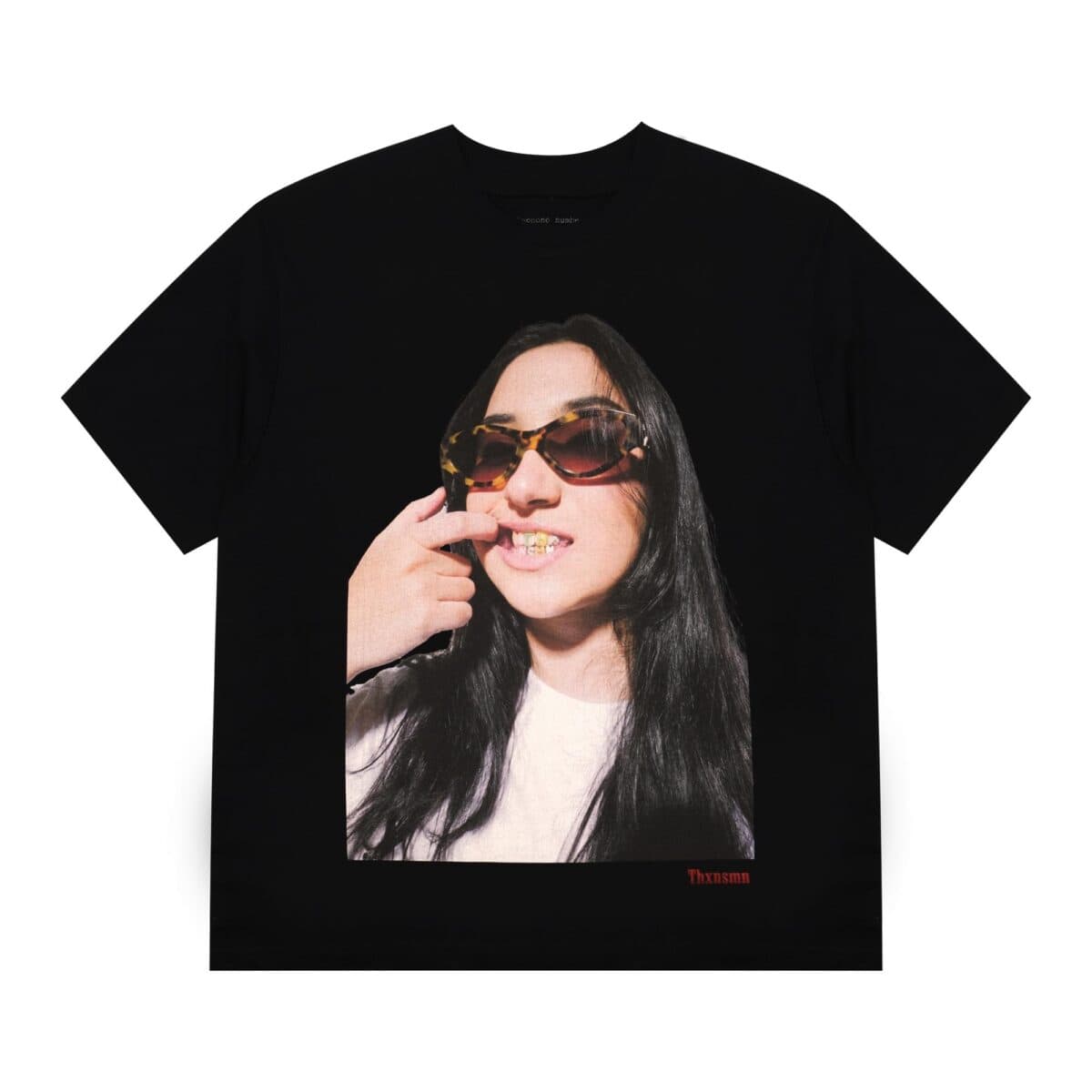 Tshirt Keisha Black - Heavy Cotton 16s Thanksinsomnia