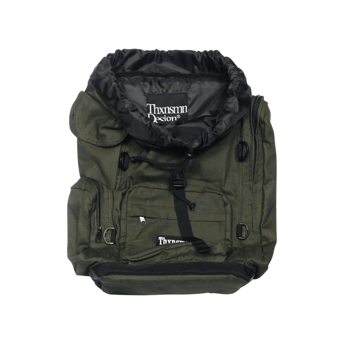 Backpack Sylvera Dark Green Thanksinsomnia - Gambar 3