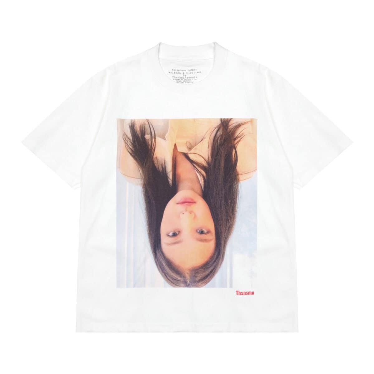 Tshirt Vianne White - Heavy Cotton 16s Thanksinsomnia