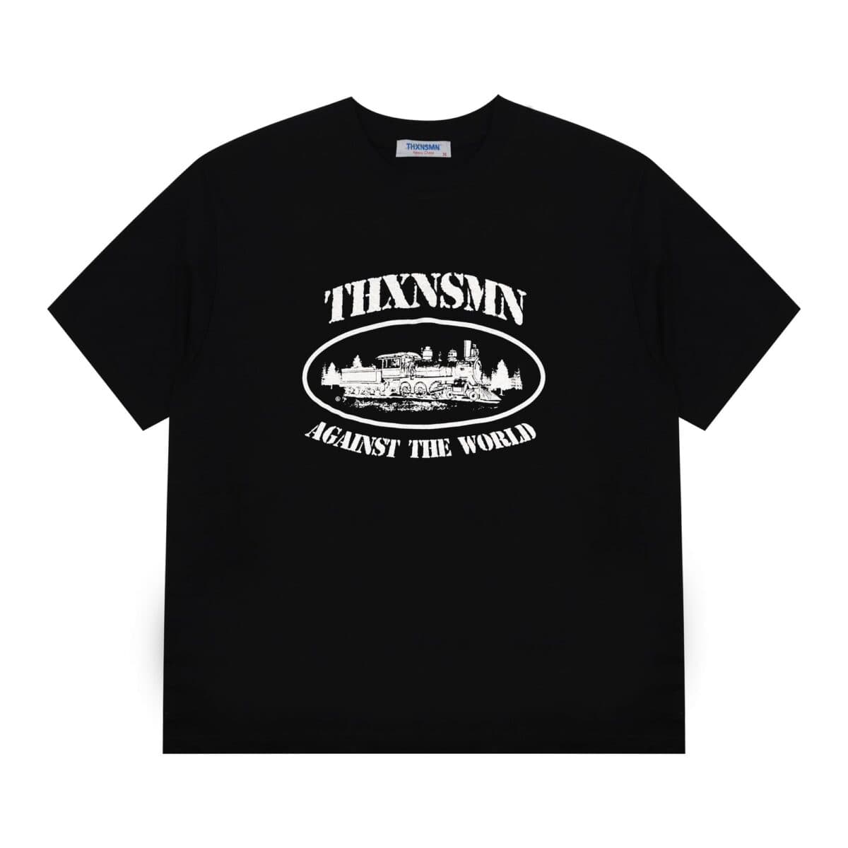 Tshirt Moany Black - 100% Japan Cotton Aloe 200 Gsm Thanksinsomnia