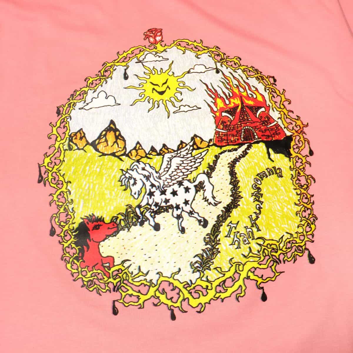 Tshirt Frances Pink Thanksinsomnia - Gambar 2