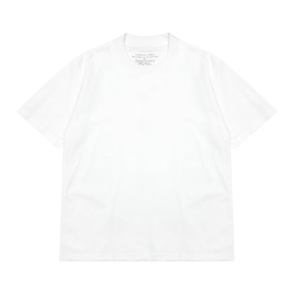 Tshirt Lerisa White - Heavy Cotton 16s 230 gsm Thanksinsomnia - Gambar 2