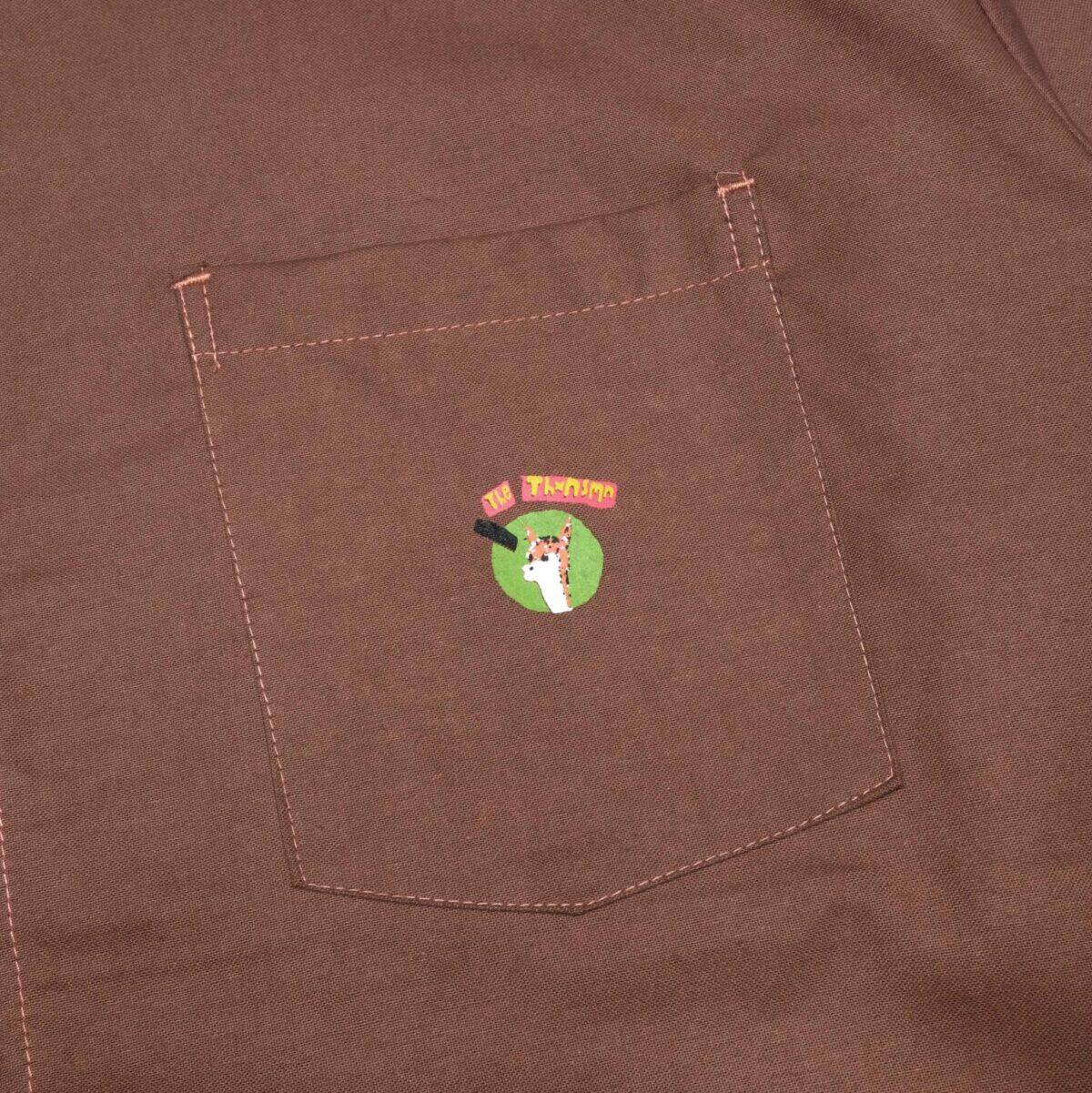 01- Long Shirt Morella Brown Thanksinsomnia - Gambar 2