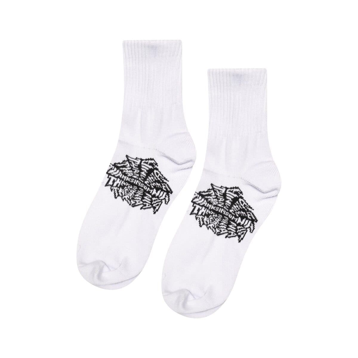 Socks Nivienne White - Low Cut Thanksinsomnia