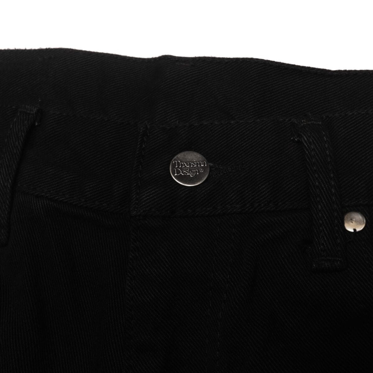 Denim Pants Ginna Ranger Black Thanksinsomnia - Gambar 3