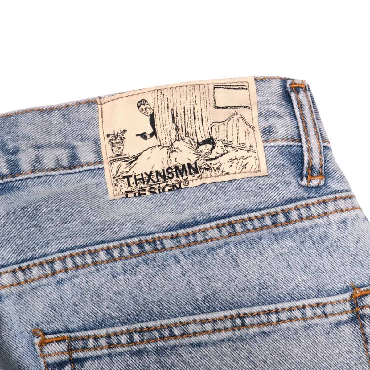 Denim Pants Delilla Ranger Blue Thanksinsomnia - Gambar 5