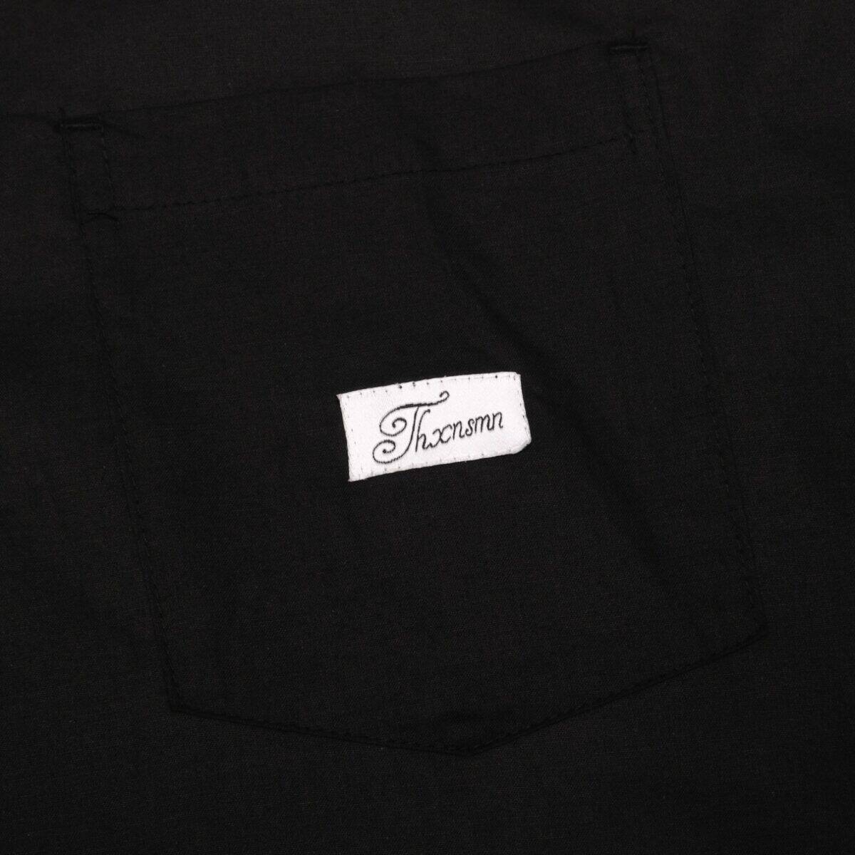 04 - Long Shirt Vienne Black Thanksinsomnia - Gambar 2