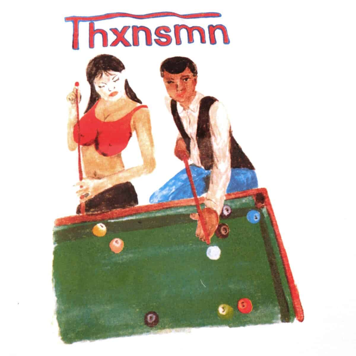 Tshirt Lixora White - T-shirt Heavy Cotton 16s Thanksinsomnia - Gambar 2
