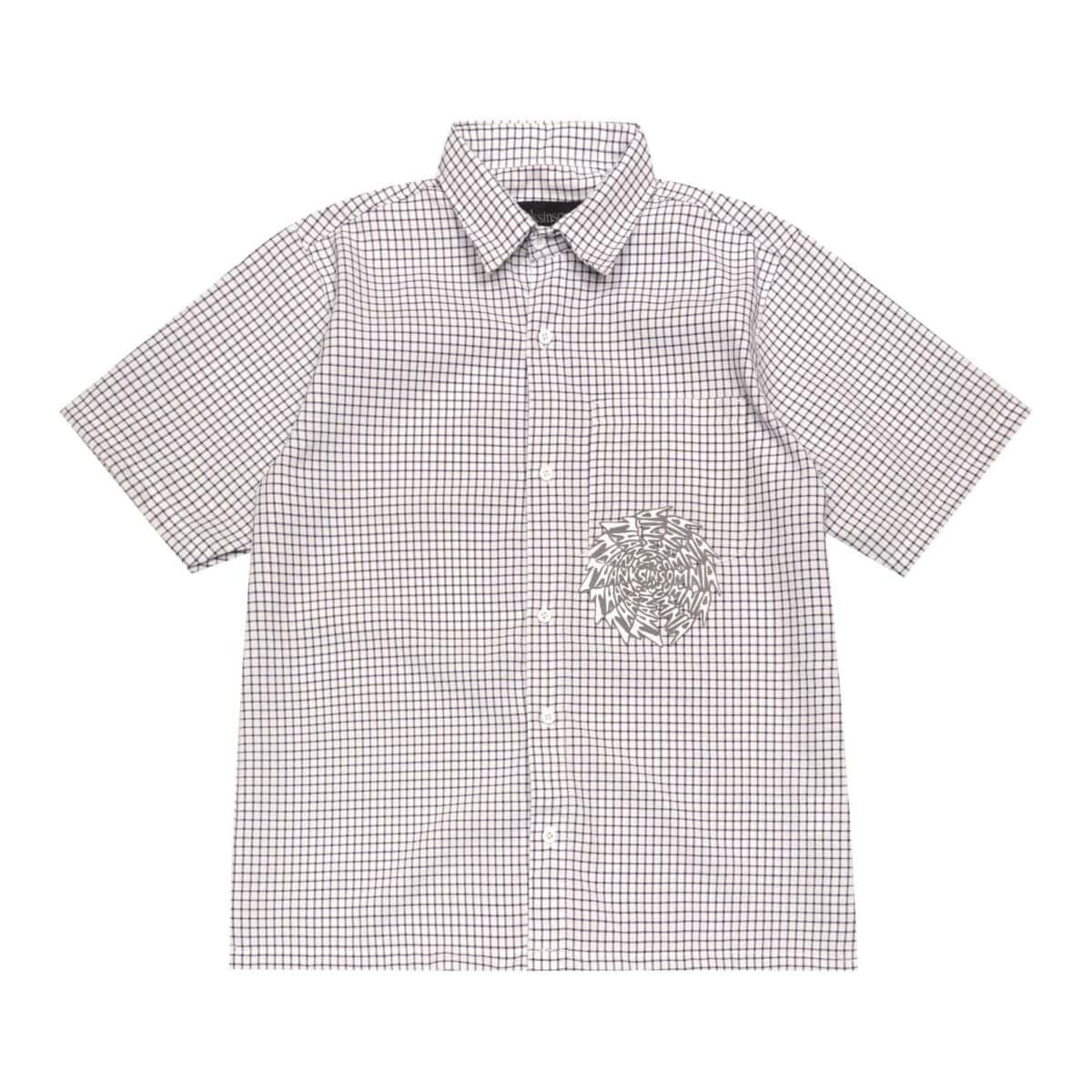 Shirts Nivienne Checkered White Thanksinsomnia - Gambar 2
