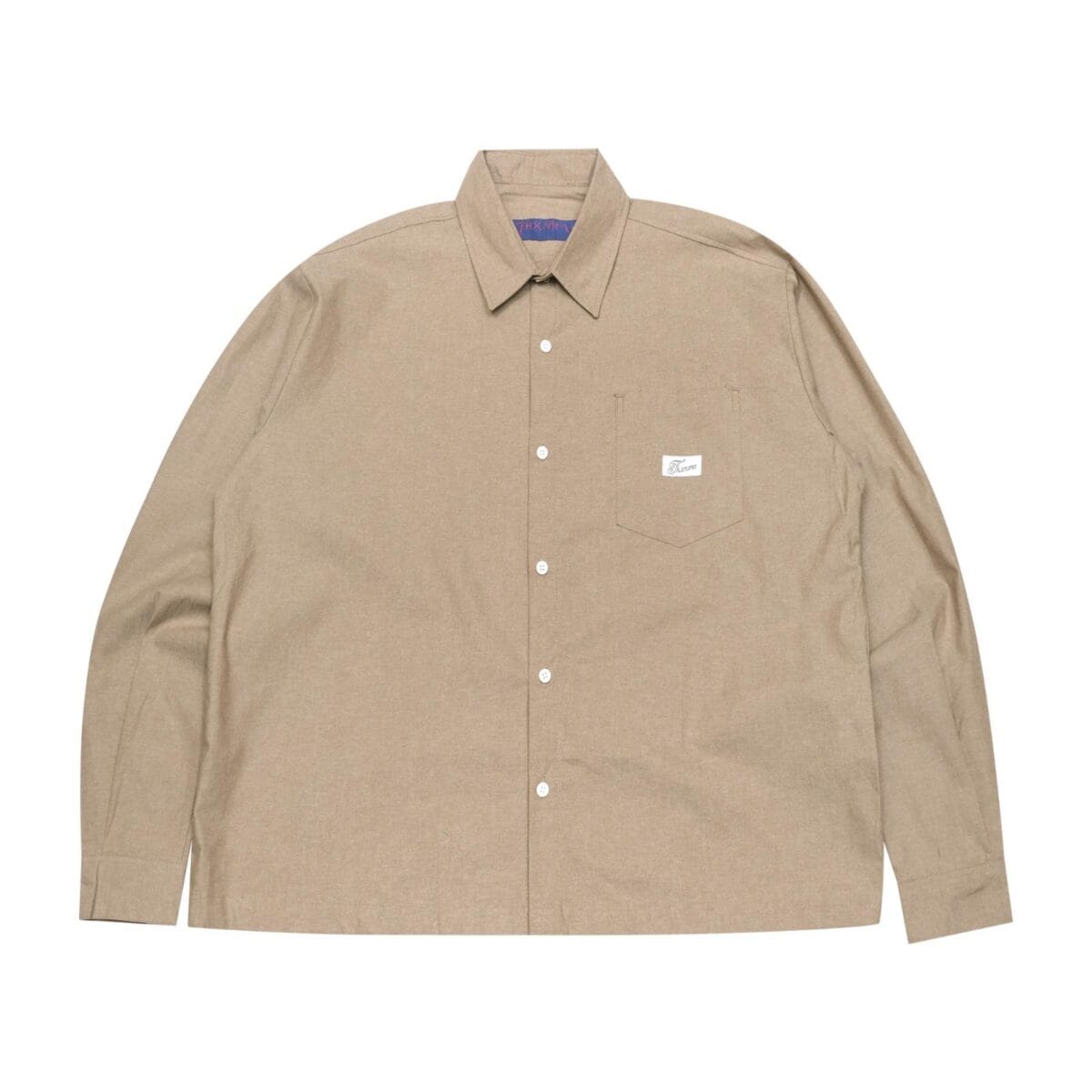04 - Long Shirt Vienne Light Khaki Thanksinsomnia